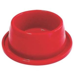 Comedouro-Plastico-Anti-Formiga-Furacao-Pet---Vermelho